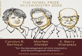   Kimya üzrə Nobel mükafatının qalibləri elan edilib  
   