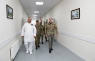 Prezident İlham Əliyev  Kəlbəcərdə hərbi hospitalın  açılışında iştirak edib 