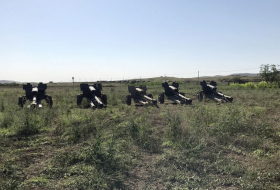    Xocavənddə müsadirə edilən artilleriya qurğuları -    VİDEO     
   