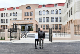  Şuşa şəhəri 1 nömrəli tam orta məktəbin açılışı olub  - YENİLƏNİB  