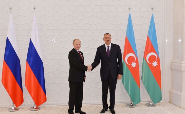   Präsident Ilham Aliyev telefoniert mit Wladimir Putin  