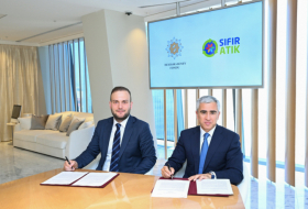 Heydar Aliyev Foundation, Türkiye’s Zero Waste Foundation sign Memorandum of Understanding