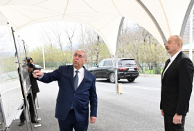    Prezident avtomobil yolunun açılışında iştirak edib -  FOTO - YENİLƏNİB   