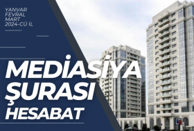    Mediasiya Şurası rüblük hesabatı təqdim etdi    | SƏNƏD      