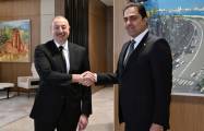  Präsident Ilham Aliyev empfängt Parlamentspräsidenten des Irak 