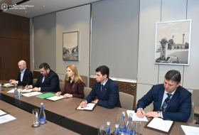   Aserbaidschanischer Außenminister und ukrainische Abgeordnete diskutieren regionale und internationale Sicherheitsfragen  