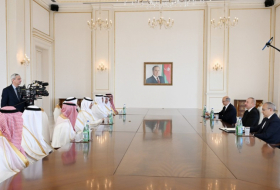   Präsident Ilham Aliyev empfing den Energieminister Saudi-Arabiens  