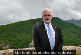   US ambassador to Azerbaijan: ‘Happy to be in Shusha today’ -   VIDEO    