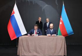 Signature d'un certain nombre de documents entre l’Azerbaïdjan et la Slovaquie