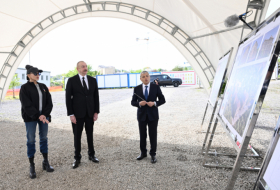  Le président azerbaïdjanais et son épouse en visite à Choucha - Mise à Jour - Photos