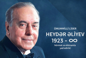    Ulu Öndərin anadan olmasının 101-ci ildönümüdür   
