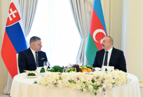  Se ofrece almuerzo oficial en honor del Primer Ministro eslovaco en nombre del Presidente de Azerbaiyán  