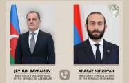 Azerbaijani, Armenian FMs discuss regional developments