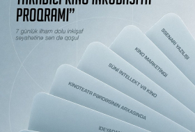 Yaratmaq istəyənlər üçün: Kino İnkubasiya Proqramına qeydiyyat başlayır